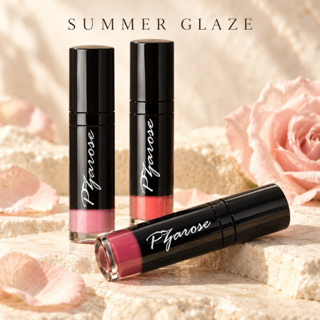PZAROSE Summer Glaze — sheer shine color collection