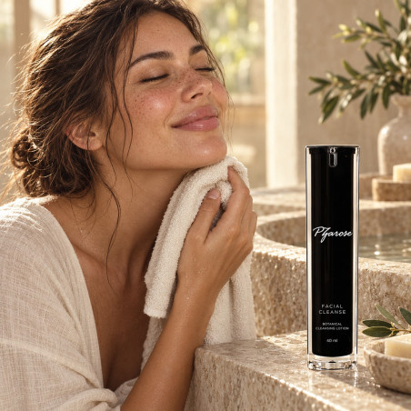 PZAROSE Facial Cleanse 40 ml — fresh botanical cleansing ritual