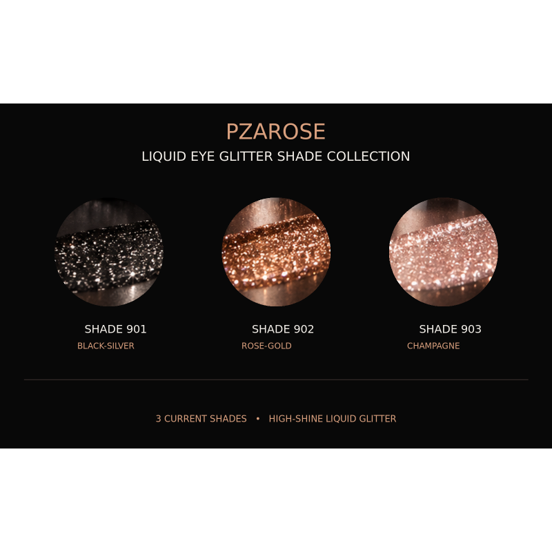 Waterproof Liquid Eye Glitter | PZAROSE