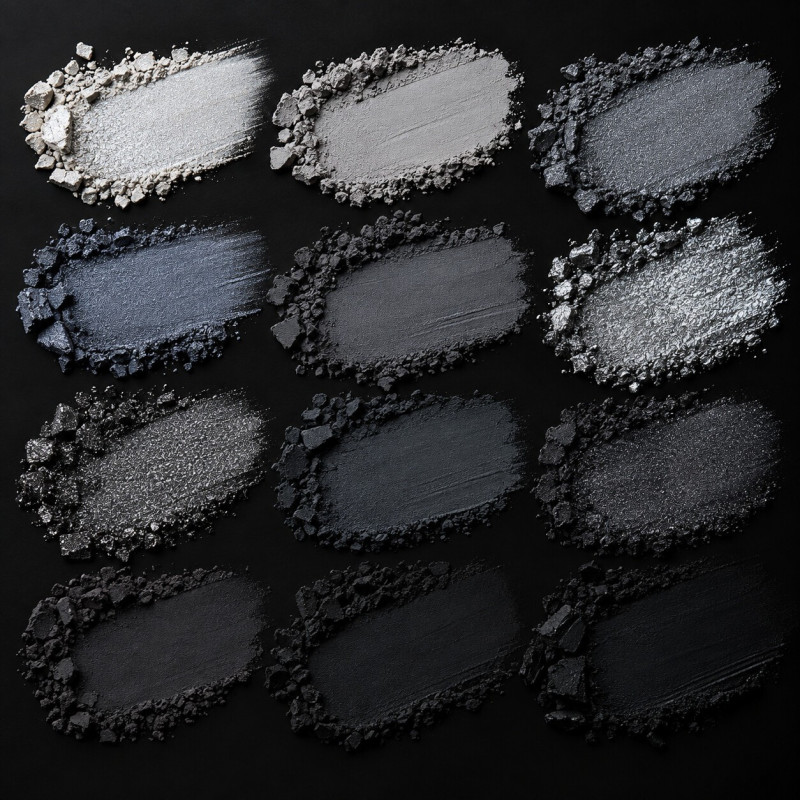Grey, Charcoal & Black Eyeshadow | PZAROSE