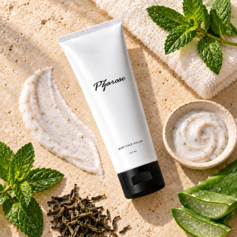 Mint Face Polish | PZAROSE Skincare