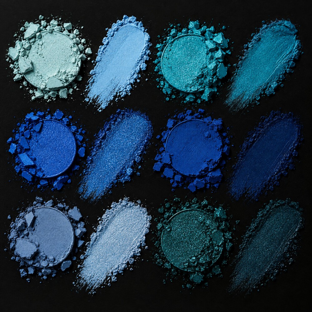 Turquoise & Blues Eyeshadow
