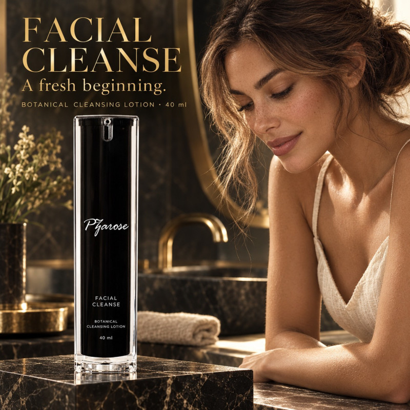 PZAROSE Facial Cleanse — A fresh beginning