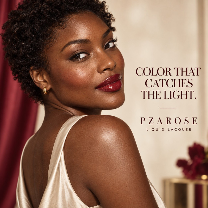 High-Shine Liquid Lacquer Lip Color | PZAROSE