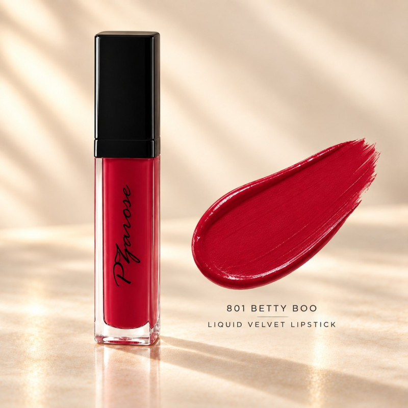 Liquid Velvet Lipstick | Long-Wearing Matte Color | PZAROSE