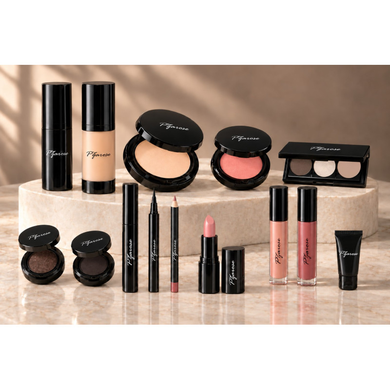 PZAROSE Medium Warm — all fourteen pieces with coordinated shades