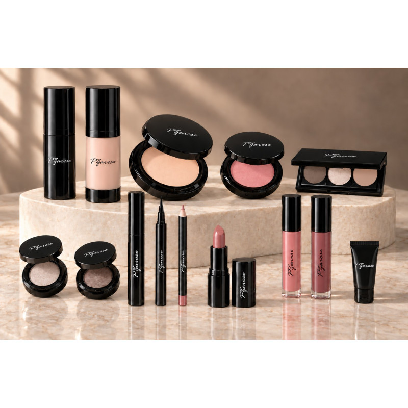 PZAROSE Light Cool — all fourteen pieces with coordinated shades