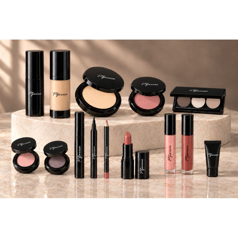 PZAROSE Light Warm — all fourteen pieces with coordinated shades