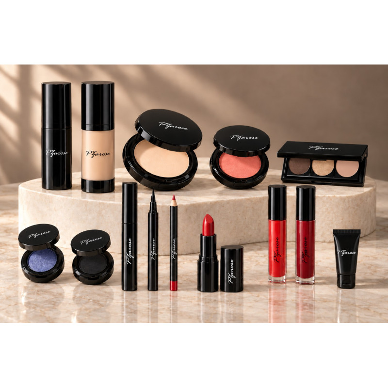 PZAROSE Fair Warm — complete fourteen-piece assortment with coordinated shades