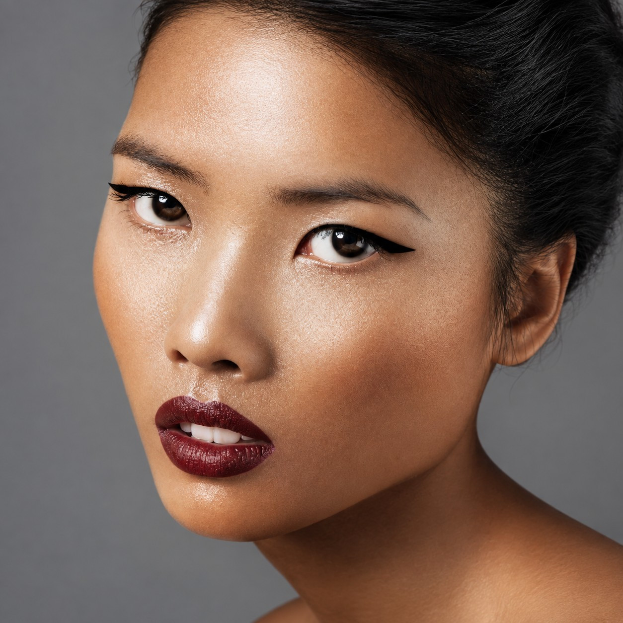 PZAROSE Medium Dark complete makeup look