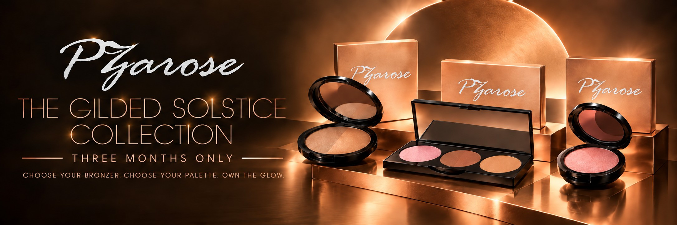 The Gilded Solstice Collection — available for three months only