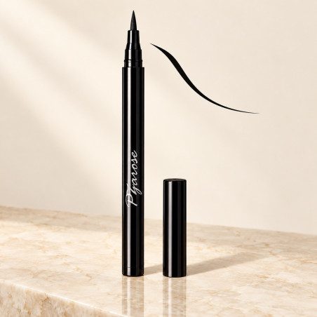 PZAROSE Longwear Eyeliner — Black felt-tip pen and precise color stroke