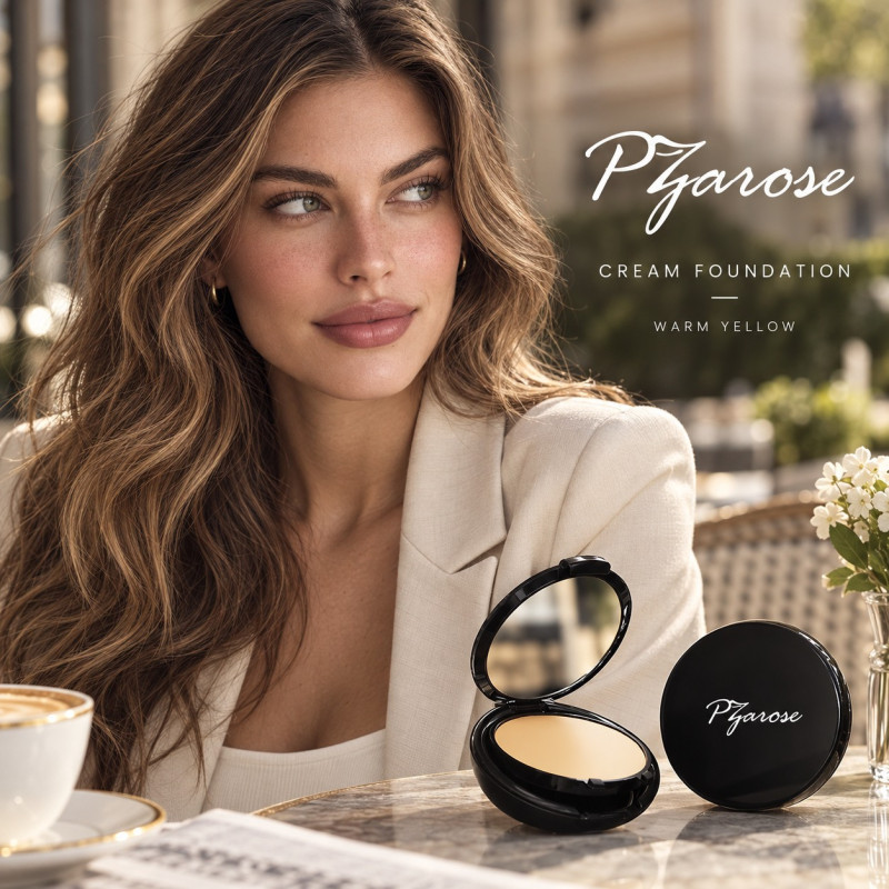 Cream Foundation Warm Yellow | PZAROSE