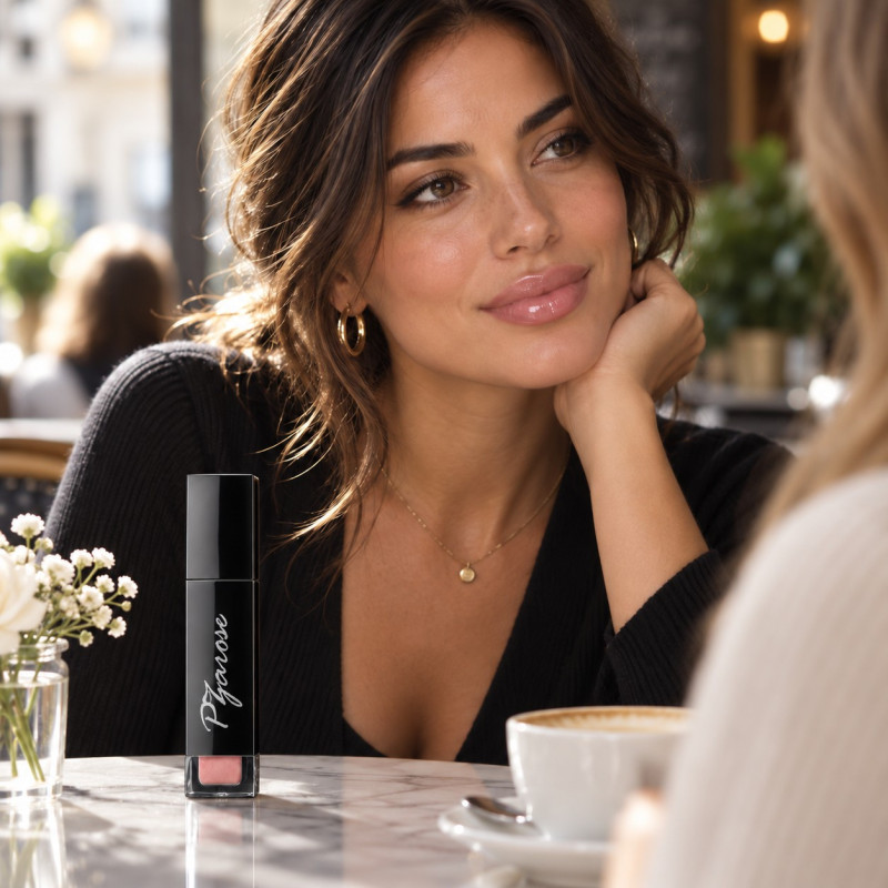 Plush Kiss Lip Serum — an everyday glossy lip moment