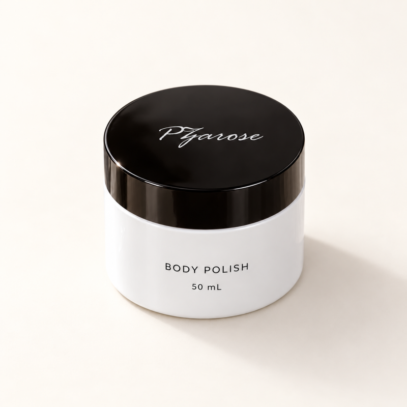 Silken Skin Botanical Body Polish — product packaging