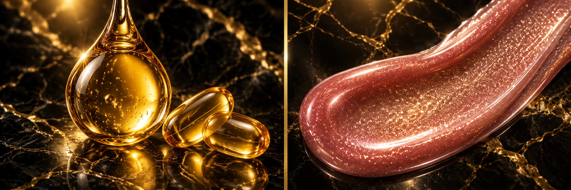 Vitamin E and the luminous pearlized finish of PZAROSE Shimmer Gloss