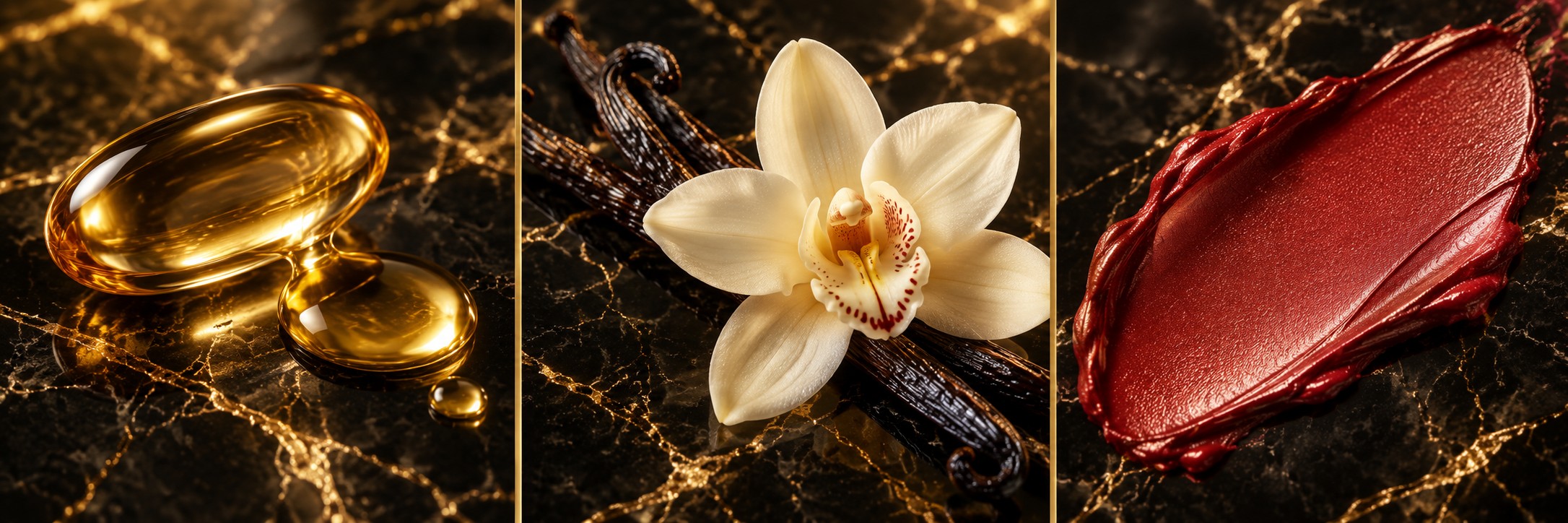 VITAMIN E, NATURAL VANILLIN, CREAM FINISH